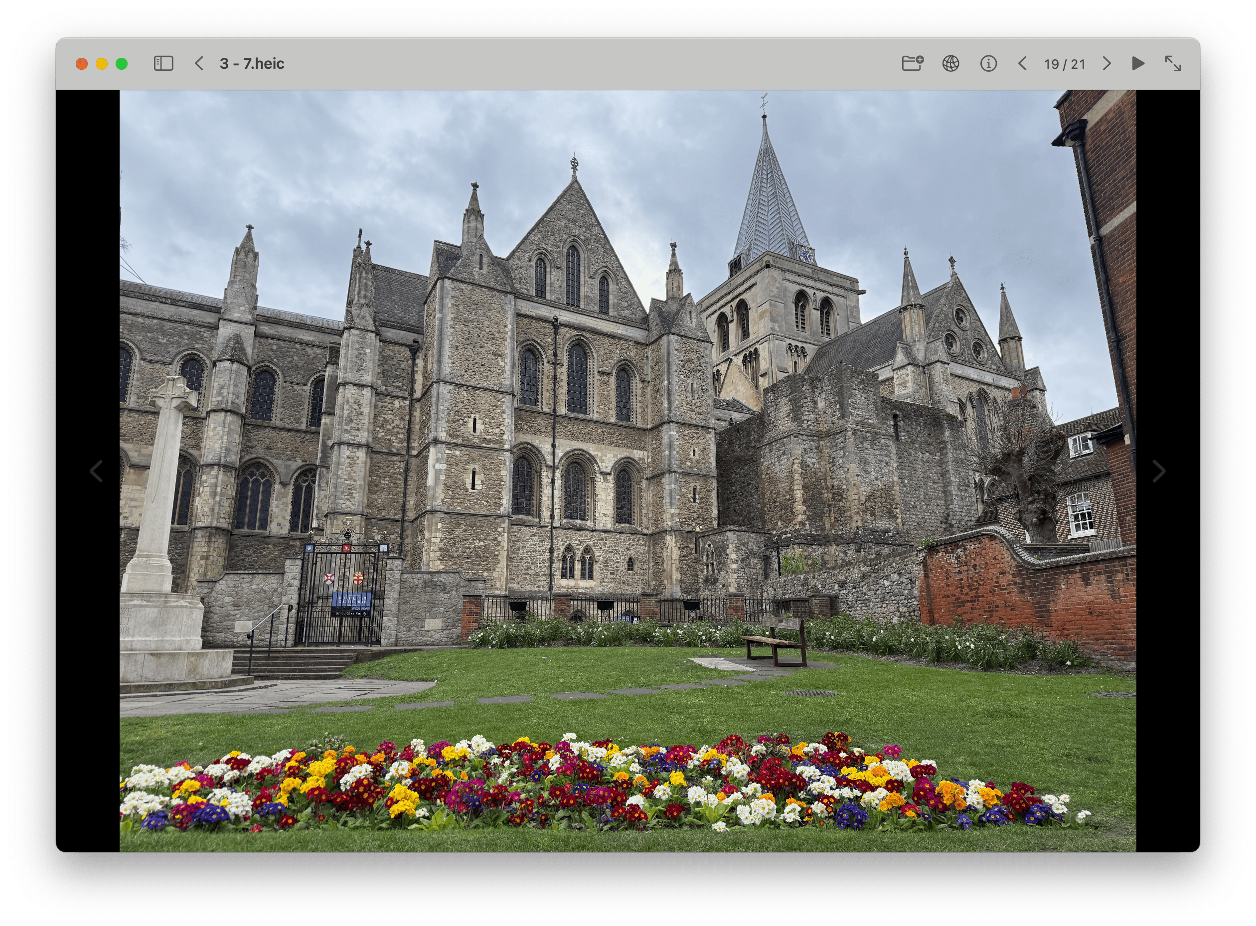 Fullscreen photo viewer in Folderstream